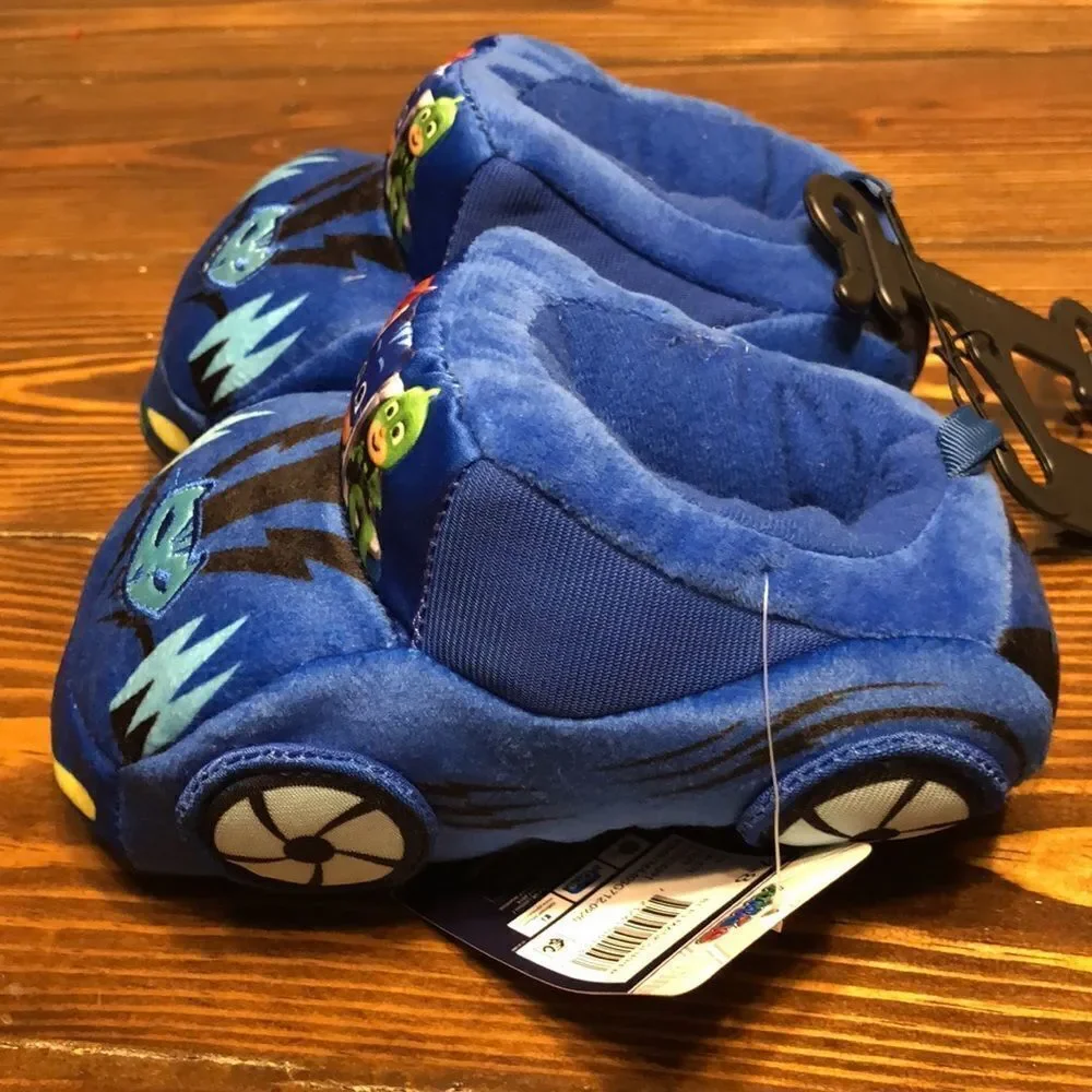 - NWT PJ Masks Toddler Slippers SIZE 7/8